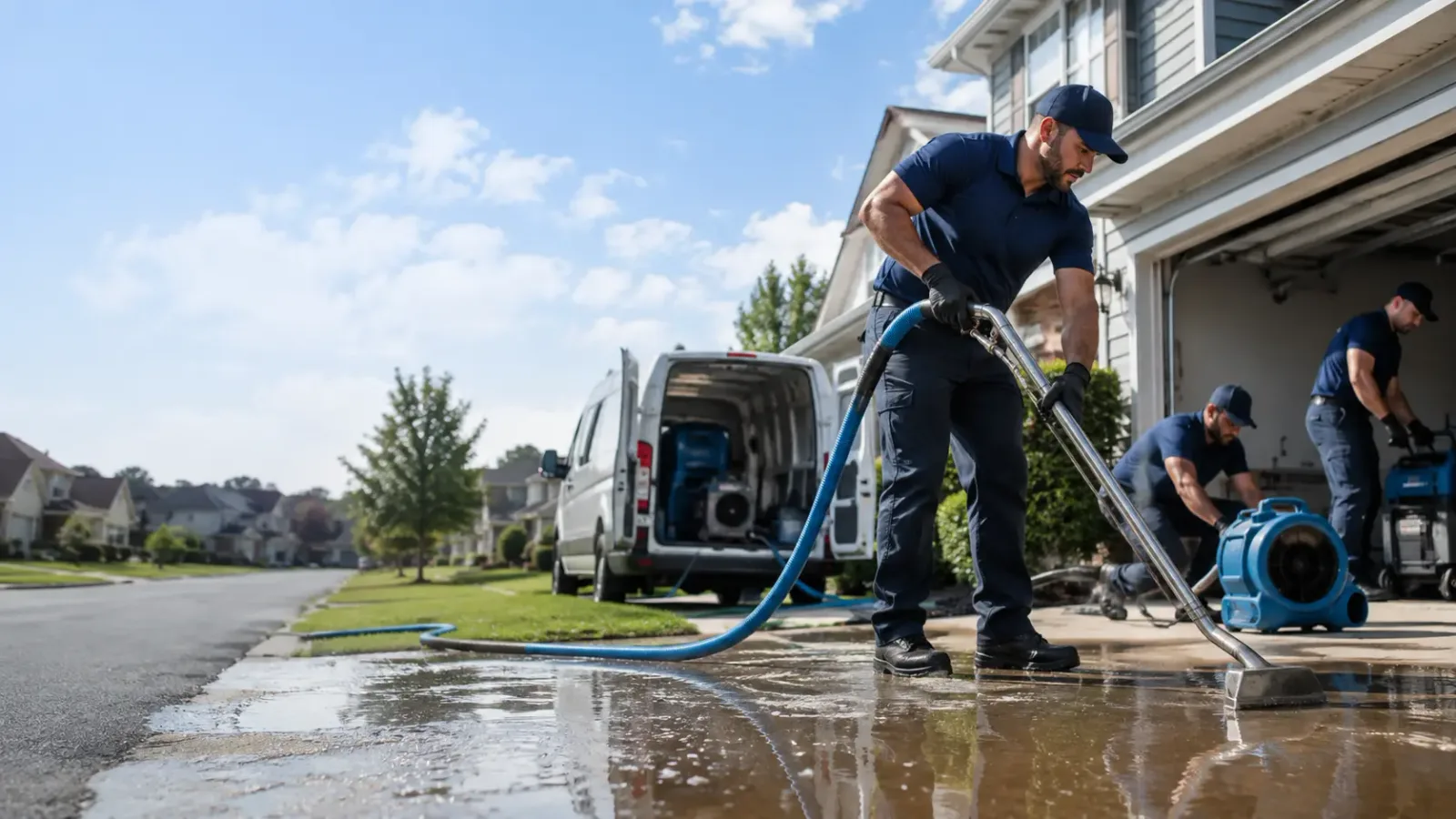 Flood Damage Restoration in Ponder, TX